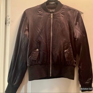 Zara Basic Collections Bomber Jacket size XS